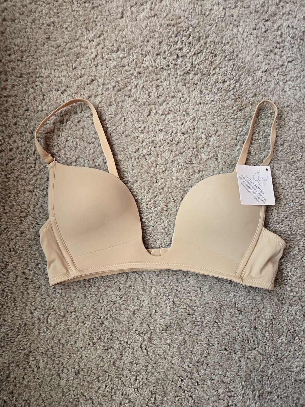 Everyday Nude Plunge T-Shirt Bra - Nude